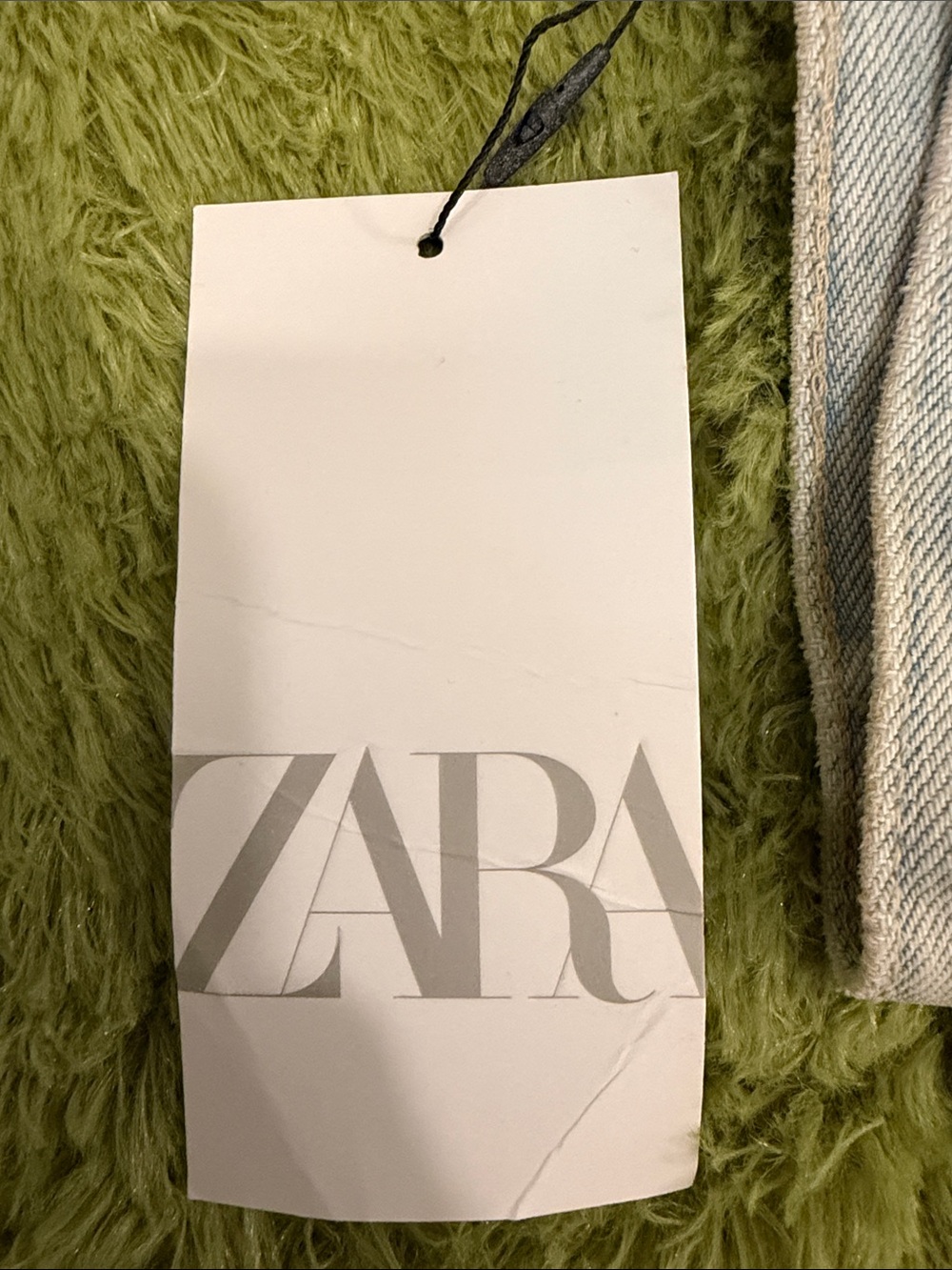 Zara Light Wash Wide-Leg Men’s Jeans - Picture 3 of 3
